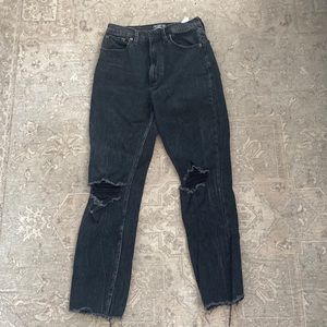 Abercrombie Ultra High Rise Mom Jean